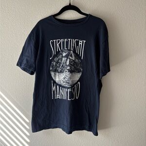 Streetlight Manifesto Navy Blue Men's Shirt
